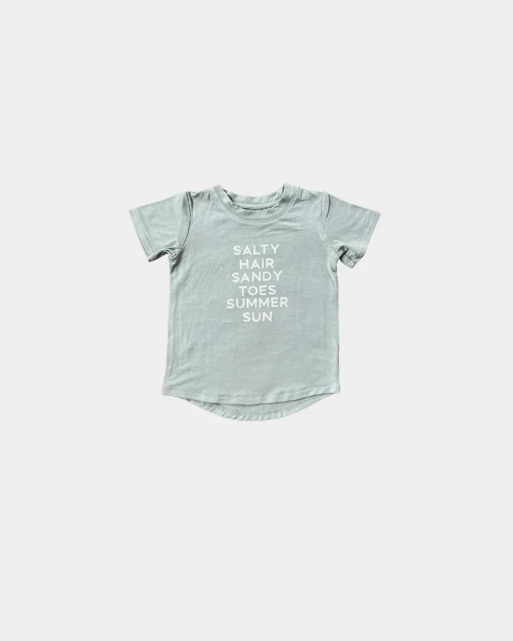 Bamboo Tee - Salty Hair Sandy Toes Summer Sun