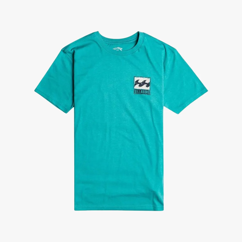 Billabong Boys Stamp Short Sleeve Tee Seagreen