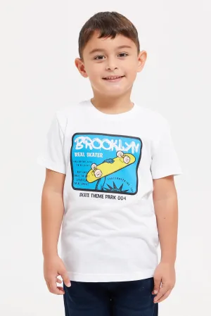 Boys Assorted Printed T-Shirt Set (Pack Of 3)