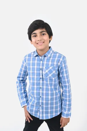 Boy's Long Sleeves Casual Shirt