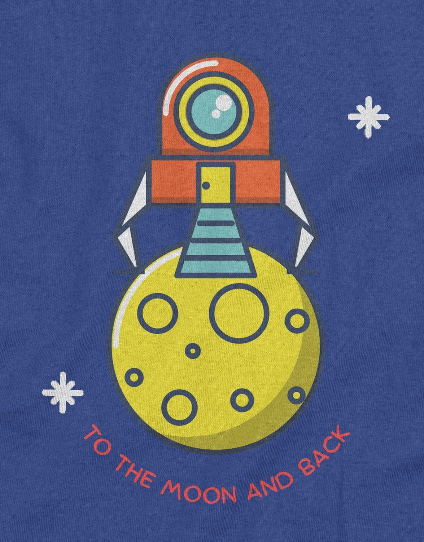 Boys To the Moon and Back Graphic Tee