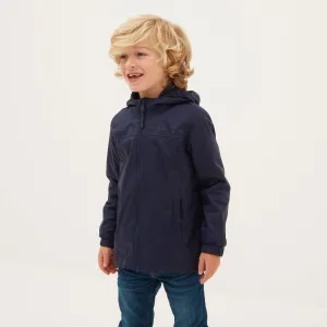 Craven Kids Waterproof Packaway Jacket - Navy