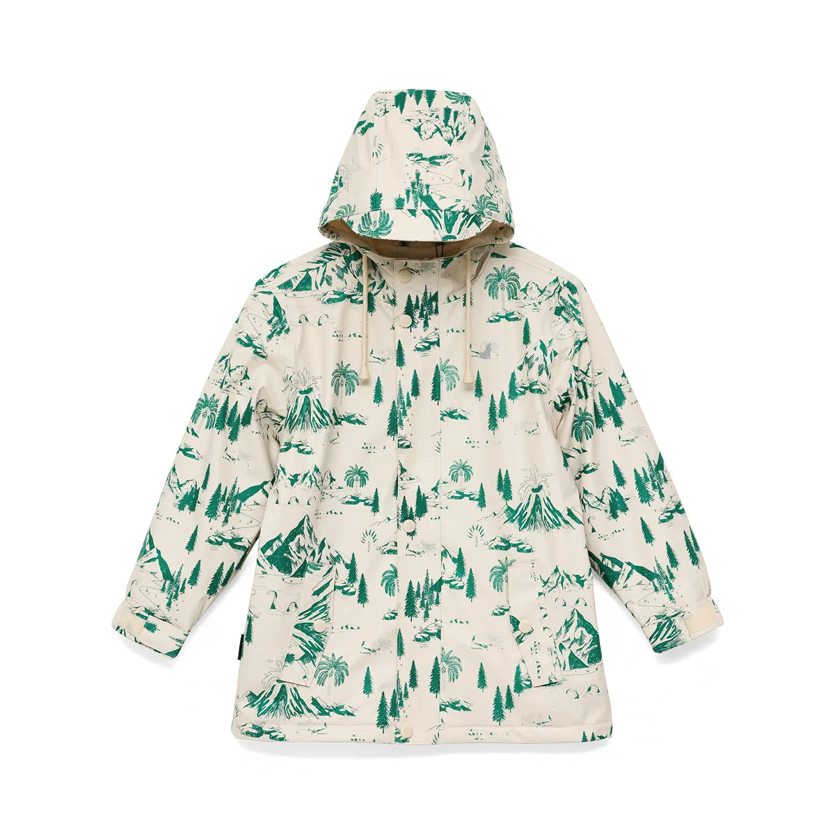 Cry Wolf Explorer Jacket - Forest Landscape