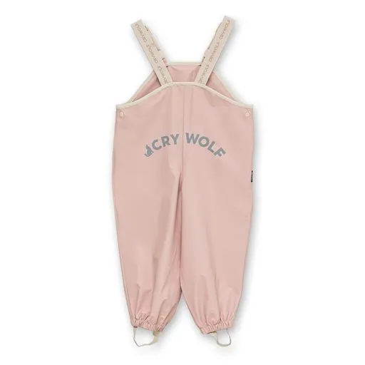 Cry Wolf Rain Overall Dusty Pink