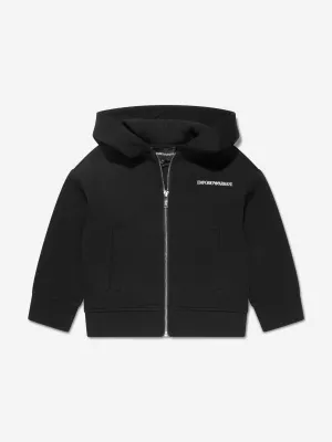 Emporio Armani Boys Logo Zip Up Hoodie