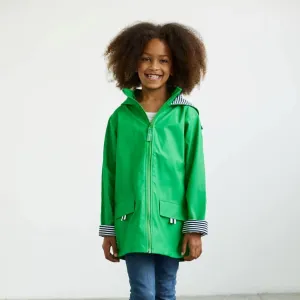 French Soda Kids Raincoat - Green