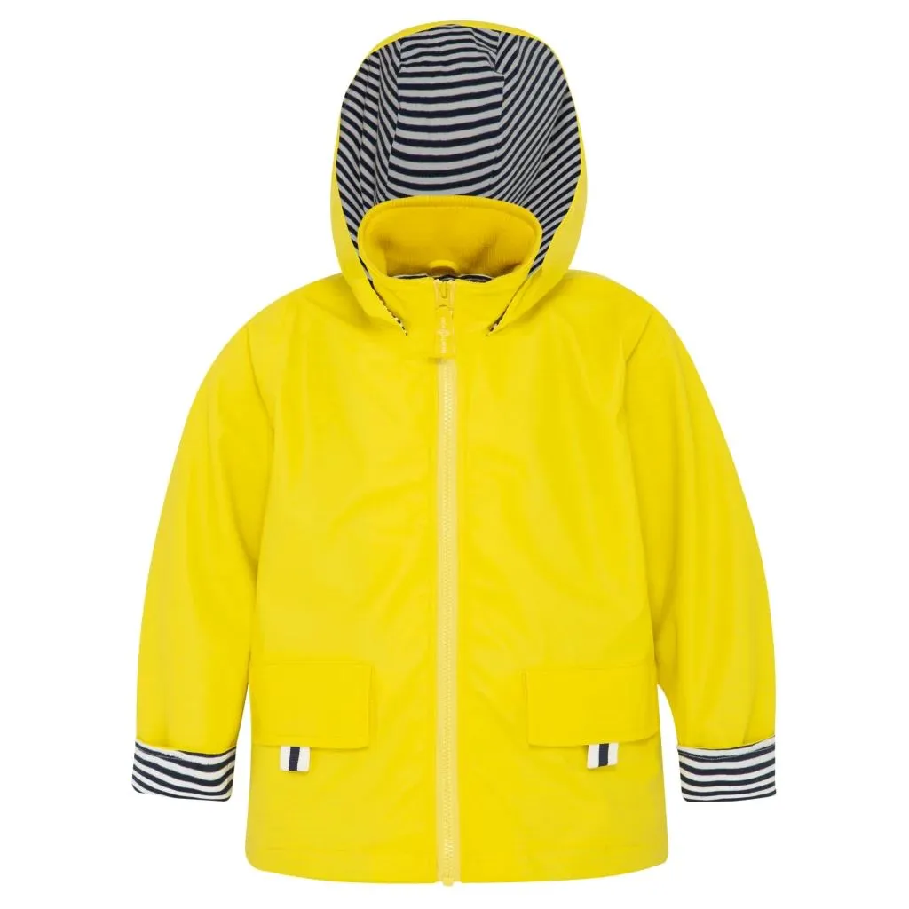 French Soda Kids Raincoat - Yellow