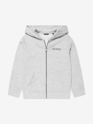 Guess Boys Zip Up Top in Grey