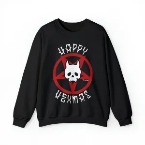 Happy Hexmas Christmas Crewneck Sweatshirt