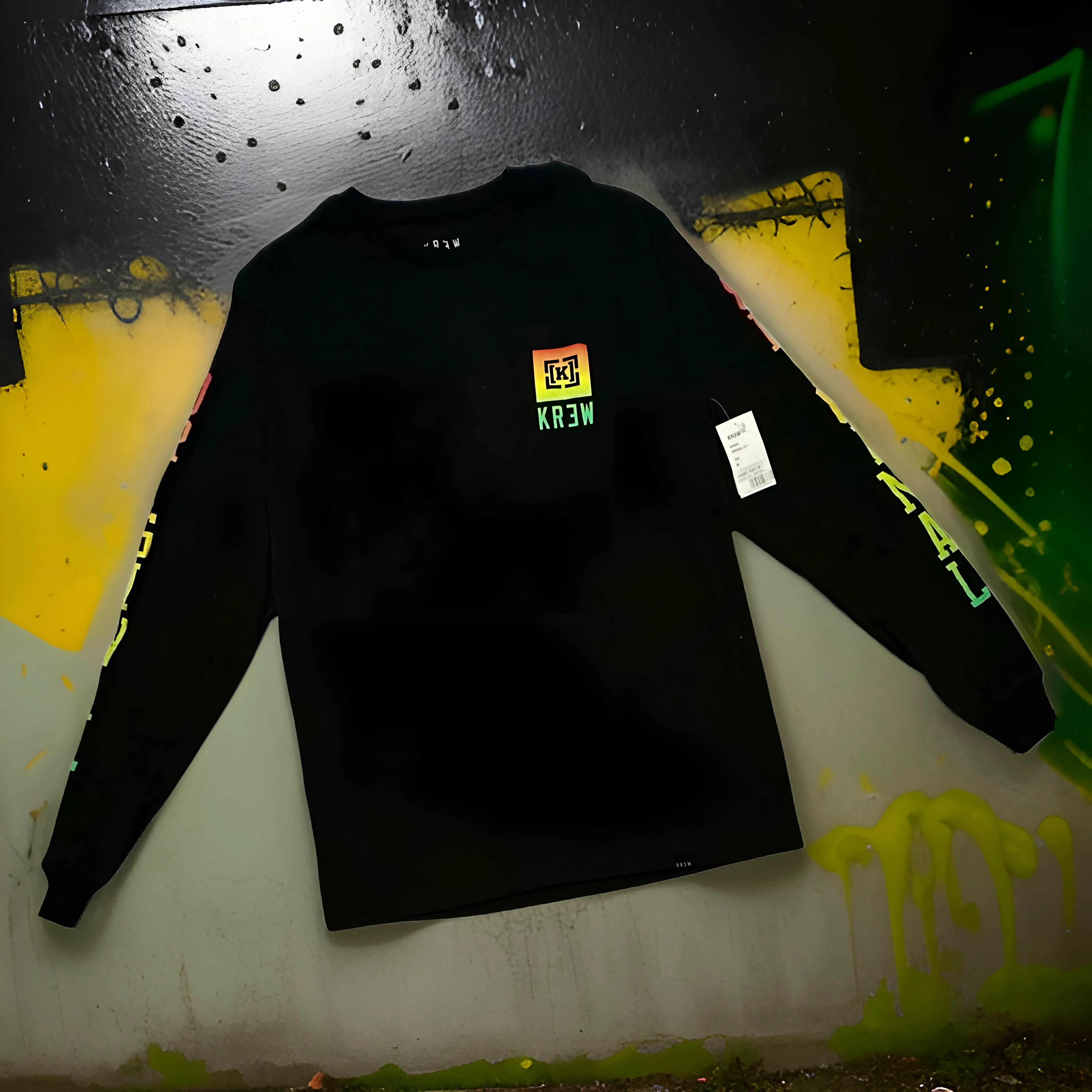 *KR3W* (BLACK) ~THE ORIGINAL~ LONG SLEEVE T-SHIRTS