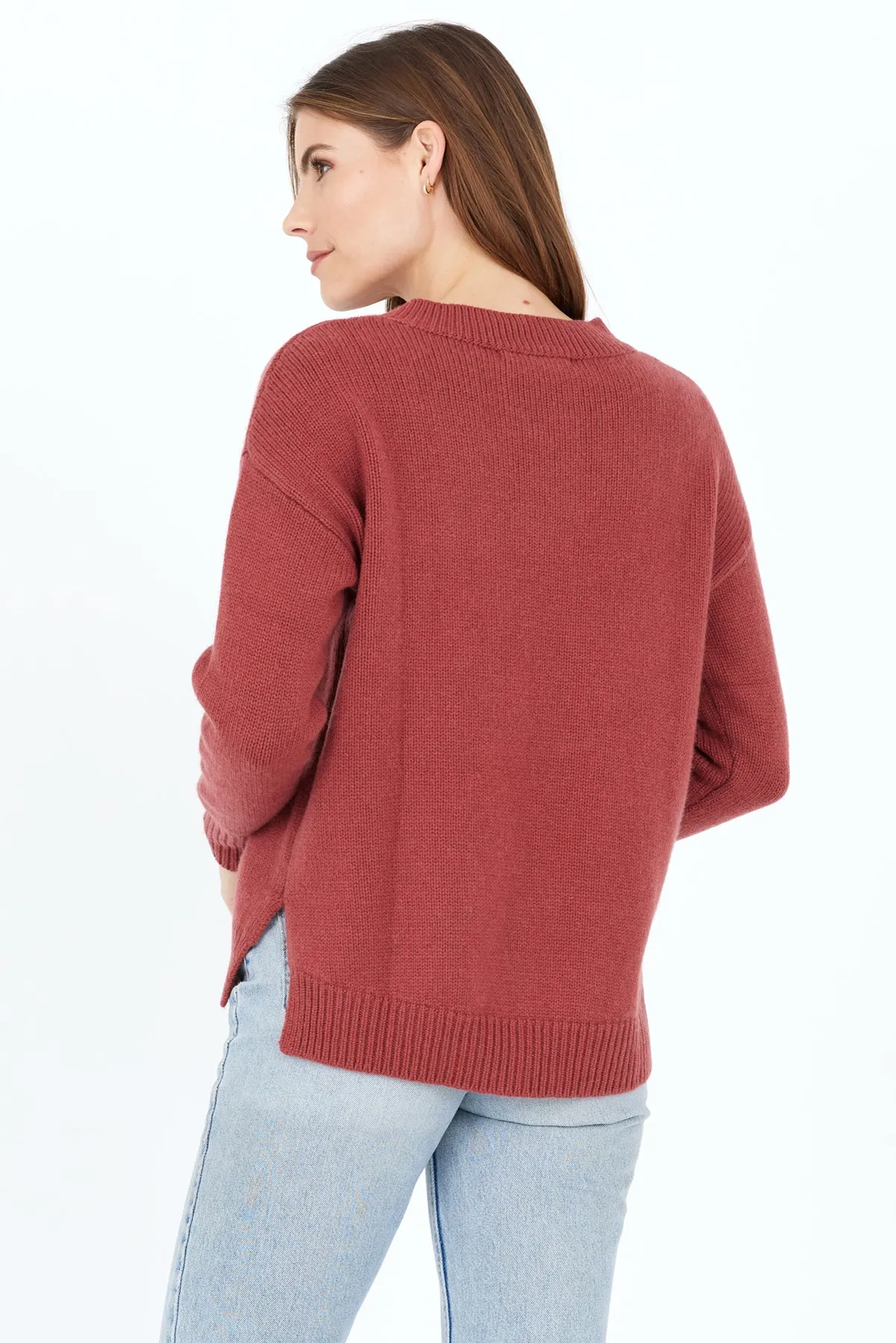 Lyle Cashmere Pullover - Saffron