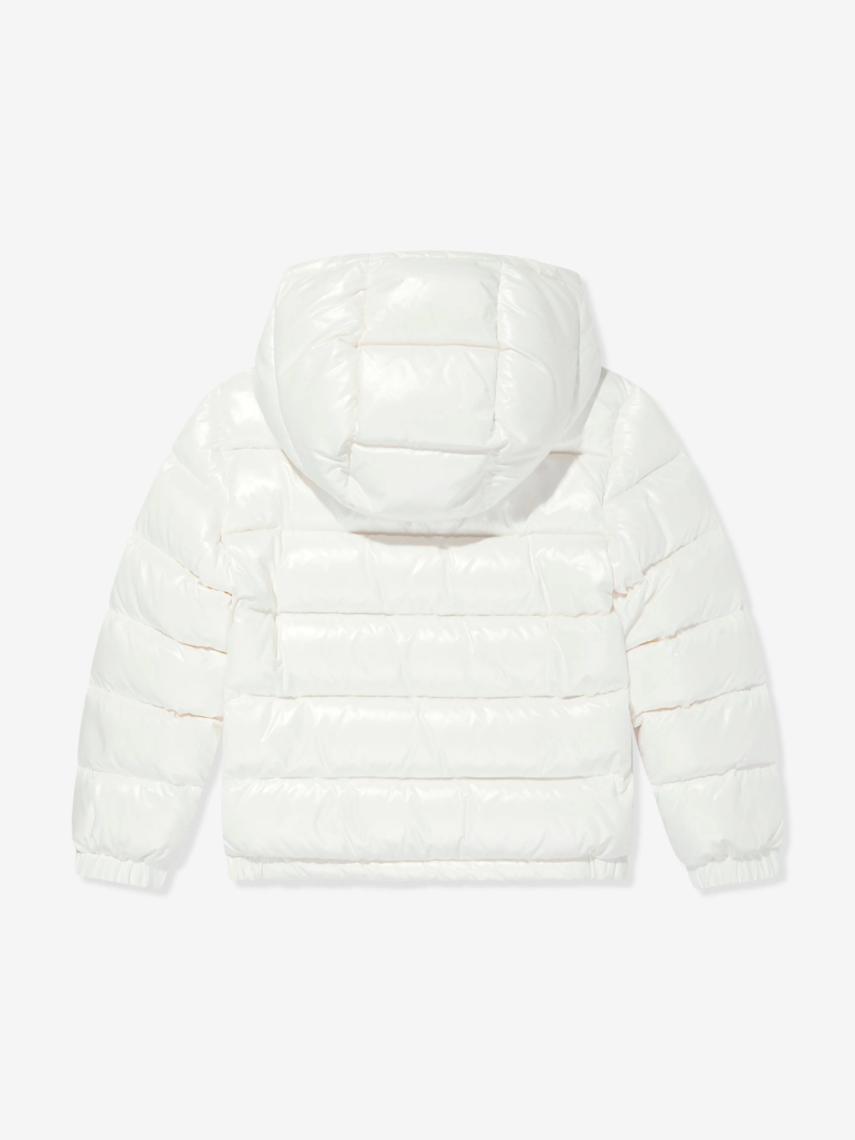 Moncler Enfant Boys Down Padded New Aubert Jacket in White