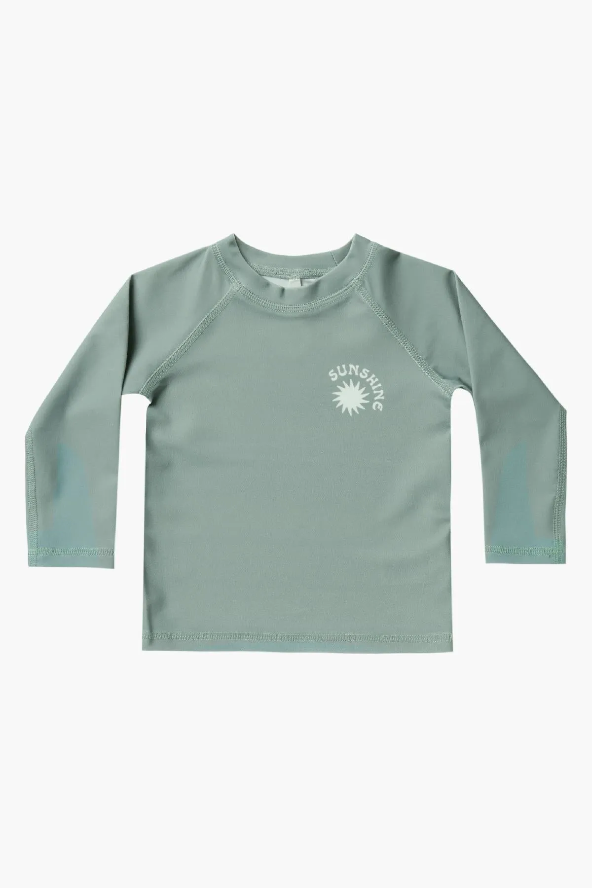 Rylee   Cru Kids Rashguard - Aqua