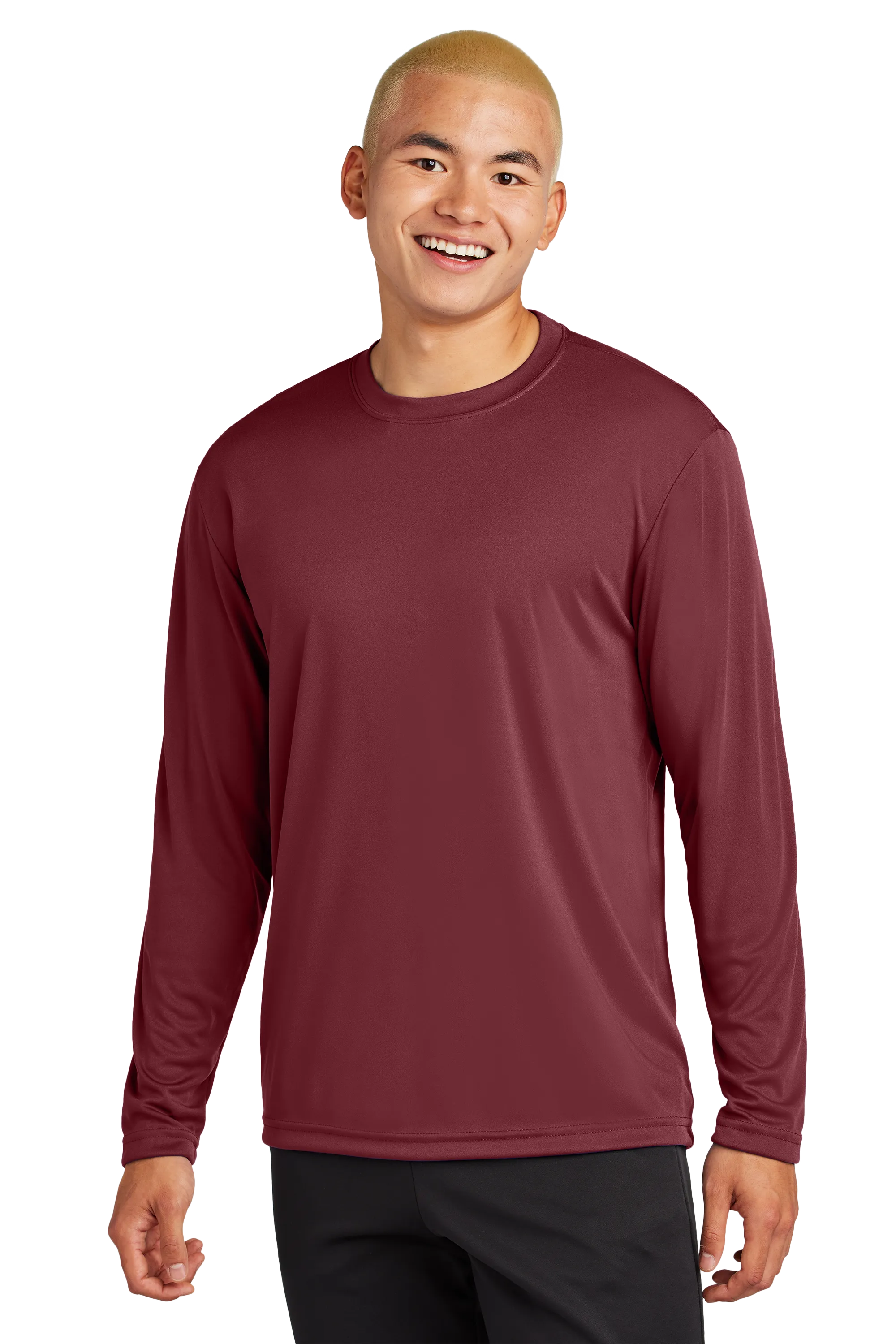 Sport-Tek® Long Sleeve PosiCharge® Competitor™ Tee - Maroon