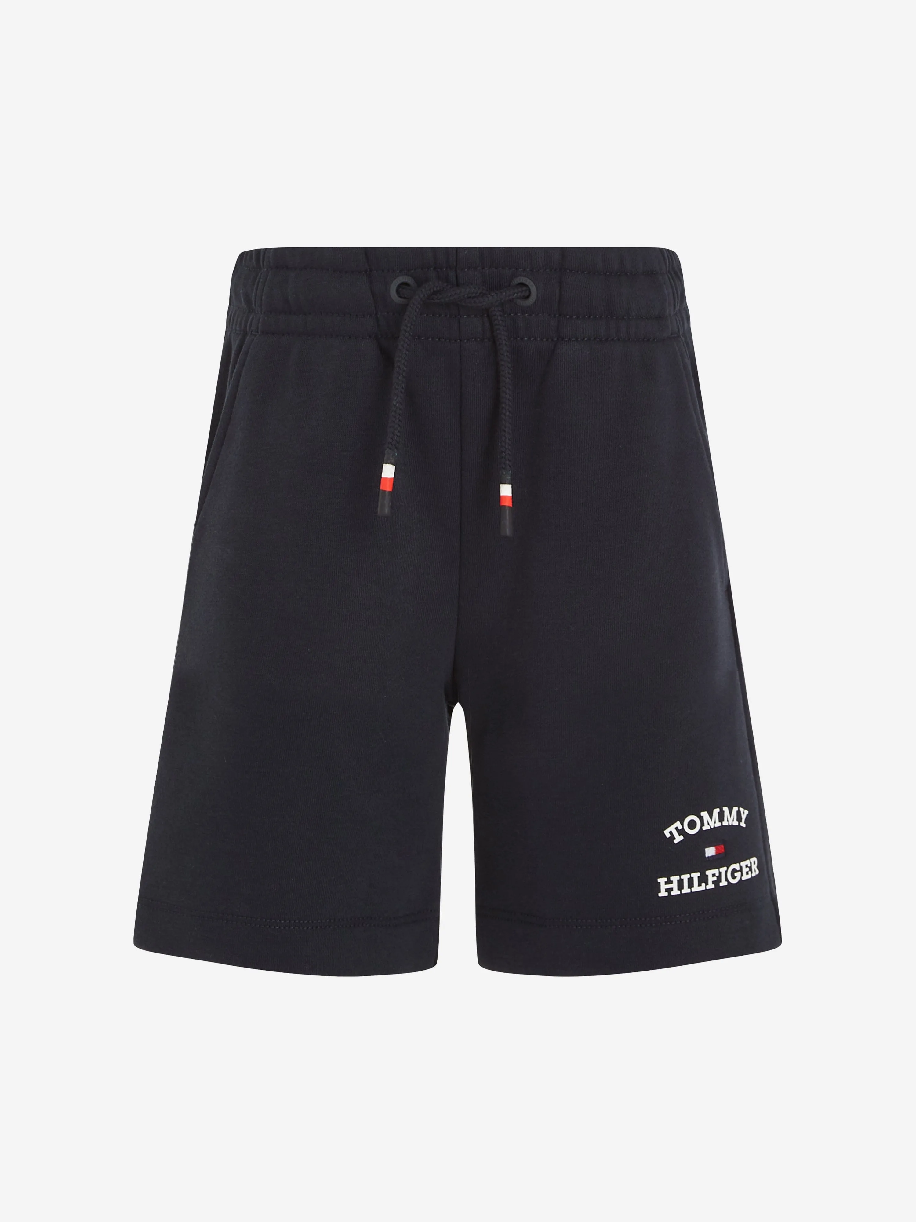 Tommy Hilfiger Boys Logo Sweatshorts in Navy