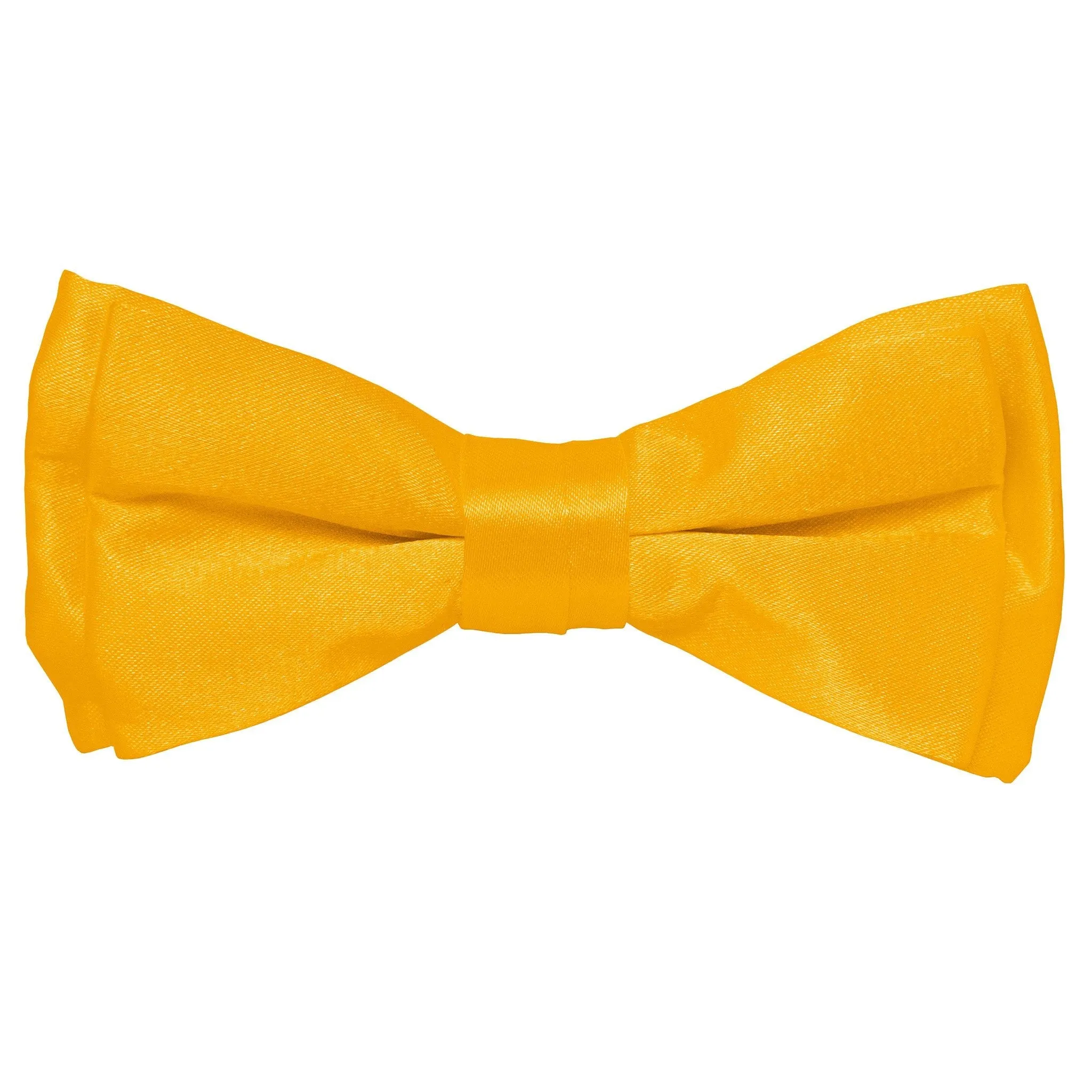 Vittorio Farina Boy's Pretied Solid Silky Satin Bow Tie