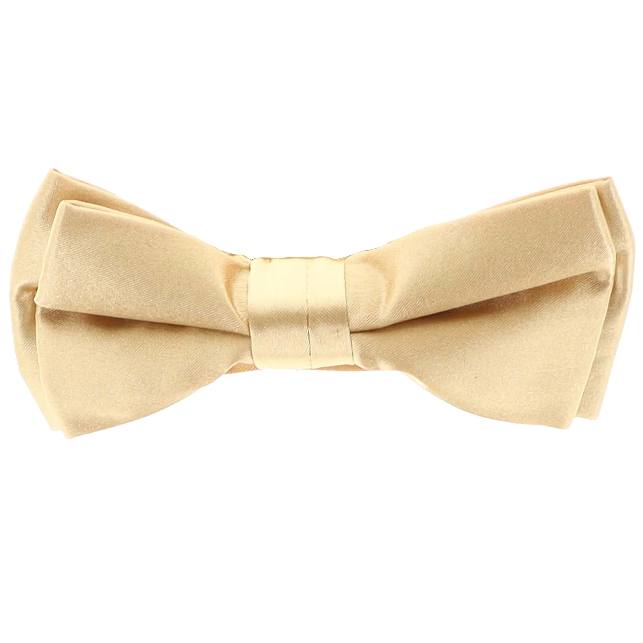 Vittorio Farina Boy's Pretied Solid Silky Satin Bow Tie