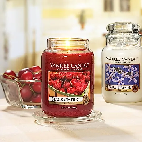 Yankee Candle Autumn Wreath Scented, Classic 22oz Large Jar Single Wick Aromatherapy Candle